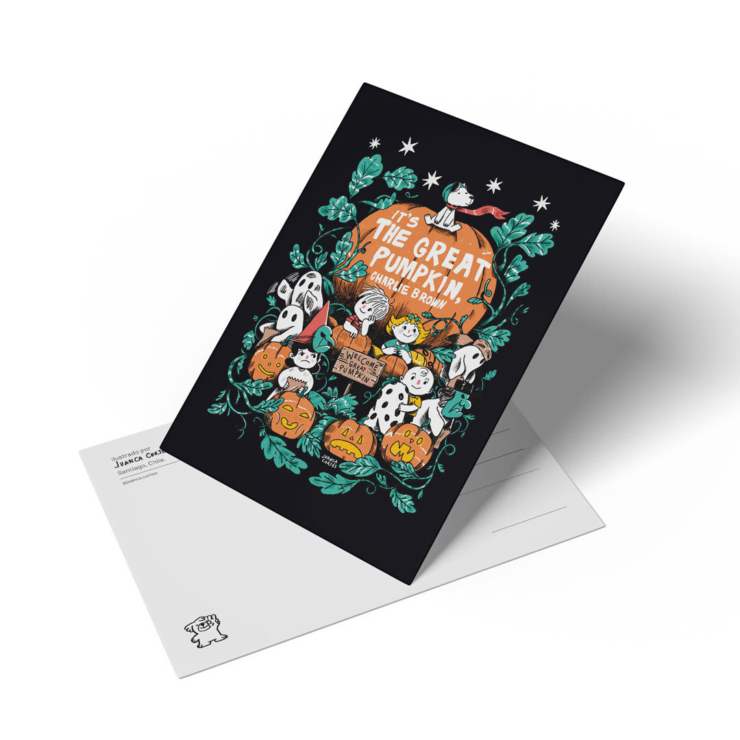 Postal "It's The Great Pumpkin"