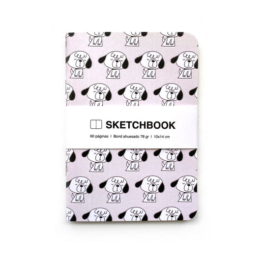 Libreta Mini - Perro Blanco