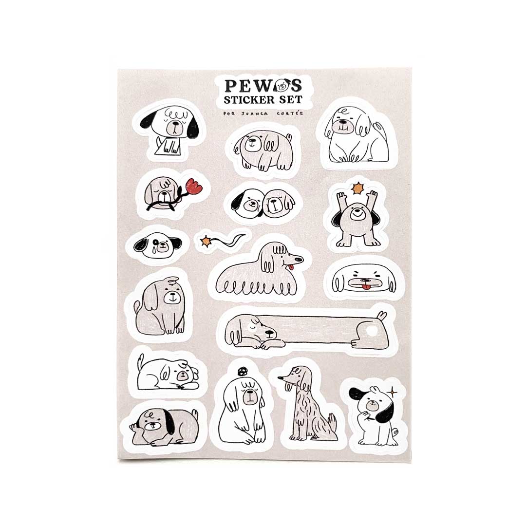 Set Stickers - Pewos