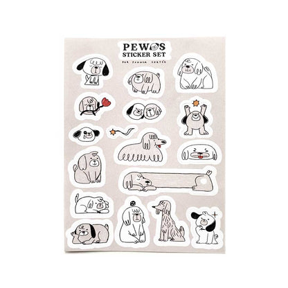Set Stickers - Pewos