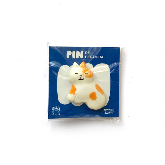 Pin de cerámica - Gato