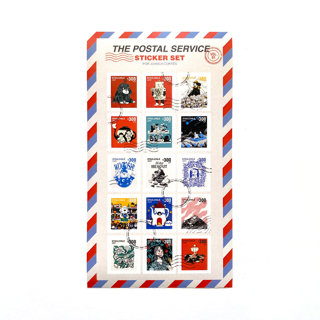 Sticker Set - The postal service Vol.1