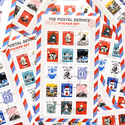 Sticker Set - The postal service Vol.1