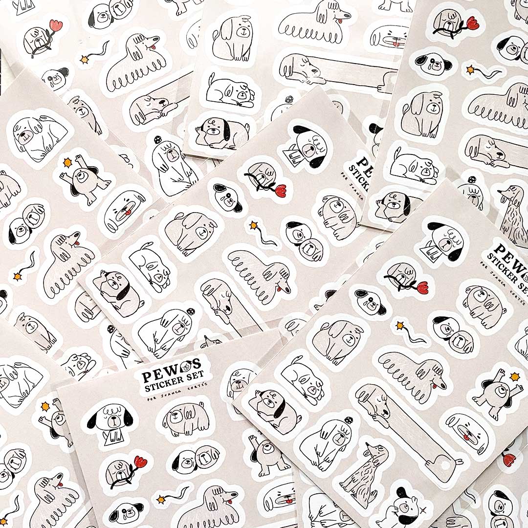 Set Stickers - Pewos