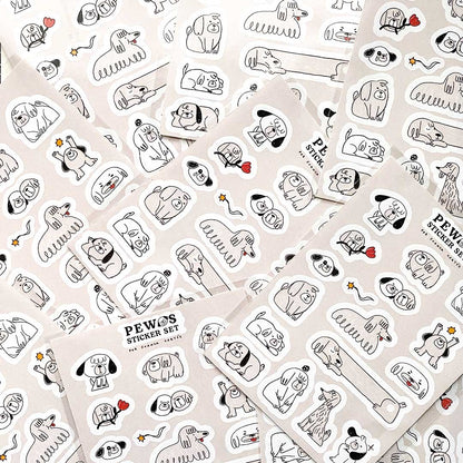 Set Stickers - Pewos